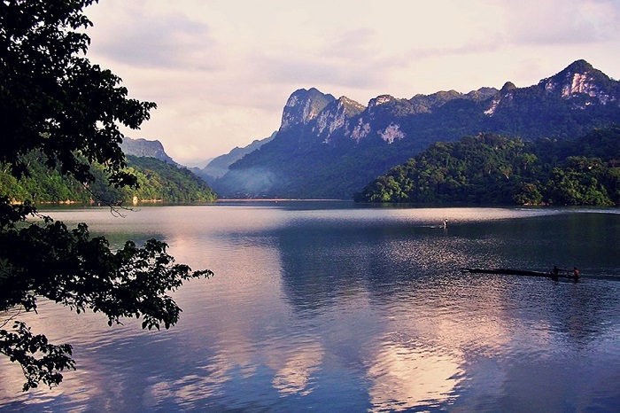 Ba BE lake Ba BE lake
