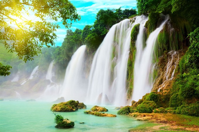 Ban Gioc Waterfall Ban Gioc Waterfall